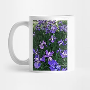 Irises Mug